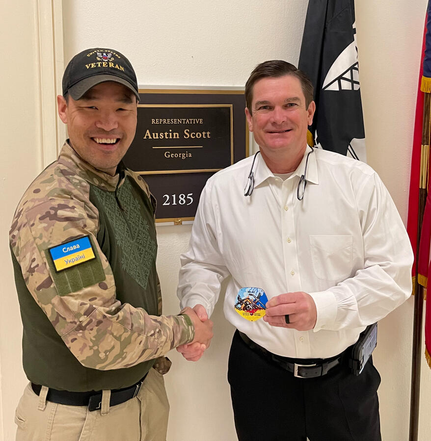 Mark J. Lindquist lobbying members of Congress for Ukraine - Congressman Austin Scott Mark J. Lindquist lobbying members of Congress for Ukraine - Congressman Austin Scott